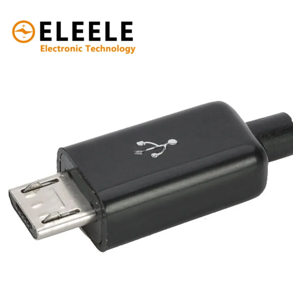 5 шт. IMC Горячее предложение Тип A входящий штекер USB 4 Pin разъем с черной Пластик