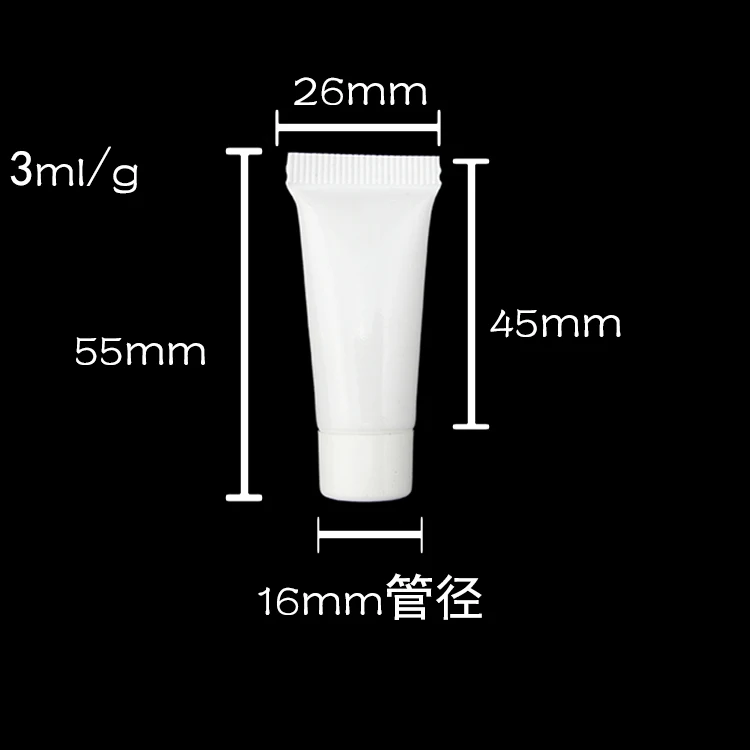 

hot Empty Tubes Cosmetic Lotion Cream Travel Containers Bottle 3ML-200ML Pro