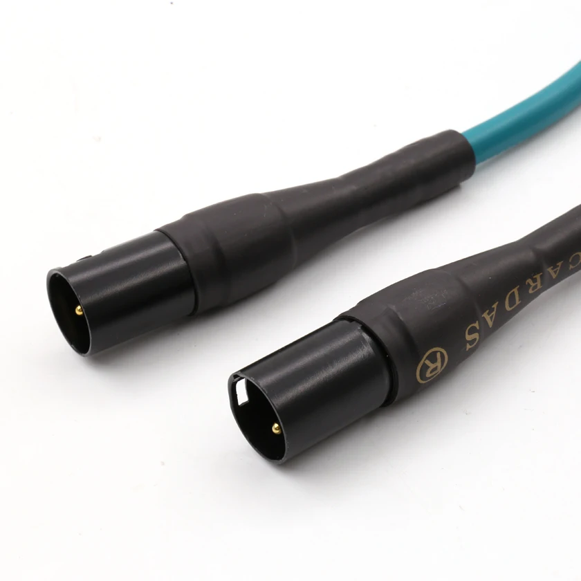 Пара Позолоченный разъем XLR Cardas Cross аудио соединительный кабель XLR|interconnect cable|cardas