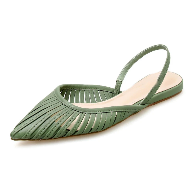 Женские летние сандалии Повседневные тапочки на плоской подошве Нескользящие