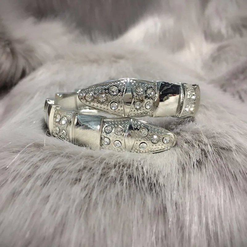 Модные браслеты Любовь Браслеты для женщин из сплава цинка и кристалл золотой