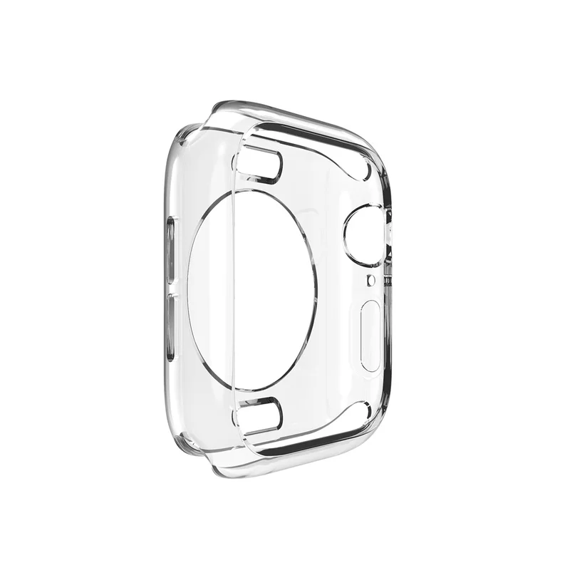 Силиконовый чехол для Apple Watch Series 4 44 мм 40 ТПУ защитные чехлы IWatch Универсальная
