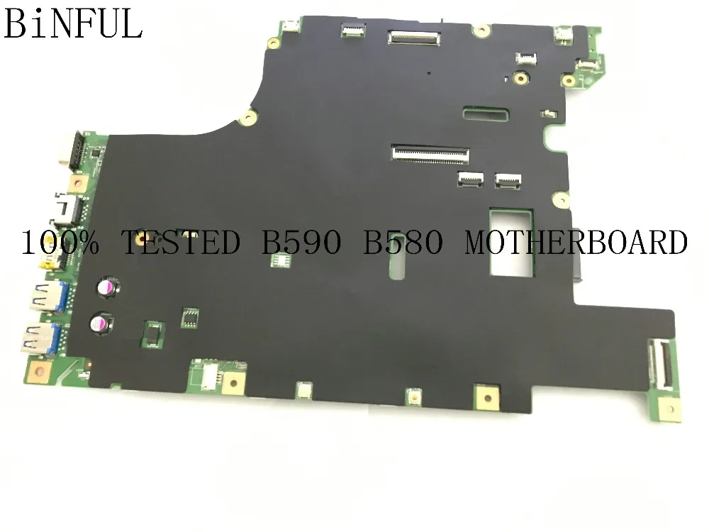 BiNFUL сток новая материнская плата для LENOVO B580/V580c HM77. fit core I3/I5/I7 LA58 11273-1 55.4YA01.001 |
