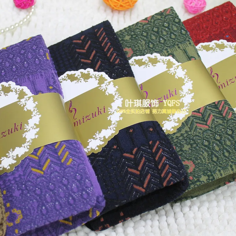 Женские винтажные жаккардовые леггинсы в японском стиле|Легинсы| |