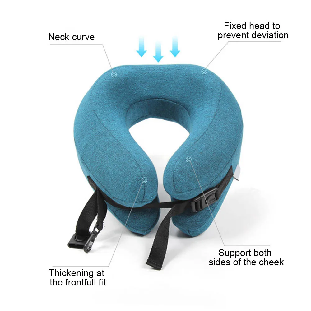 U-образная подушка для шеи из пены с эффектом памяти | Дом и сад