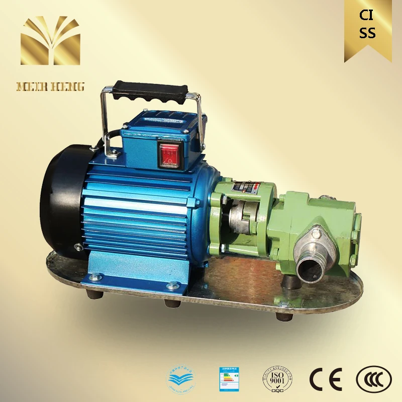 WCB-100P Stainless Steel Double Gear Oil Pump Chemical Industrial Printing Ink General Delivery |