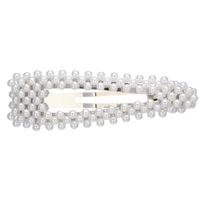 3290silver Docona Имитация Жемчуга Заколка для волос для женщин Элегантные корейские жемчужные металлические заколки для волос шпилька аксессуары для волос 3289 - Окраска металла: 3290silver