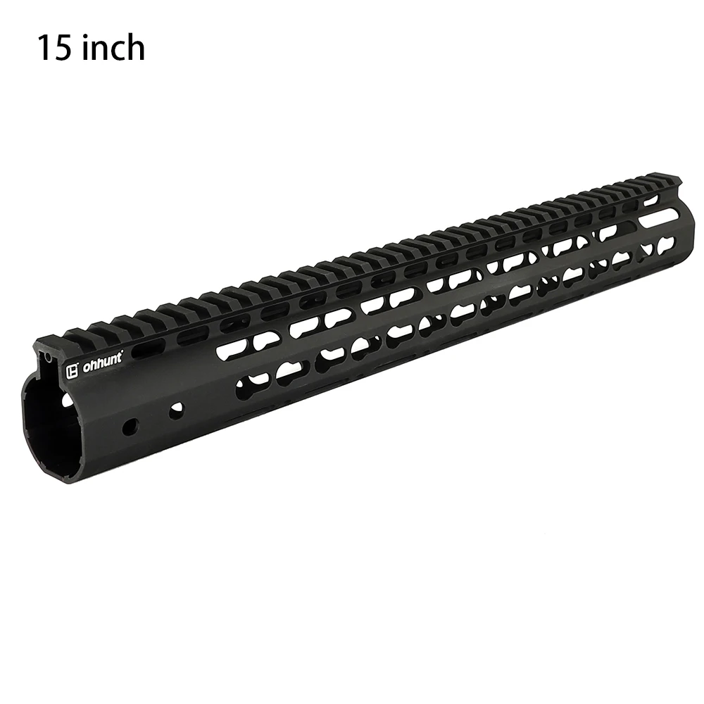 Ohhunt Slim Style 7 &quot9&quot 10 &quot12&quot 13 5 &quot15&quot AR15 Free Float Keymod Handguard Picatinny Rail со стальной