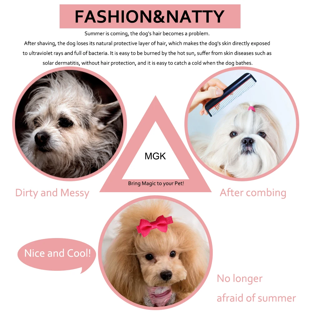 Мини собаки бант заколки для волос девушки Твердые цвета полностью упакованный