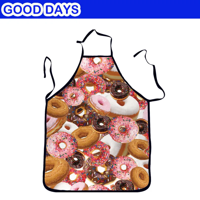 

Doughnut Apron Party Bar Restaurant Outdoor Barbecue Hot Pot Shop BBQ Apron