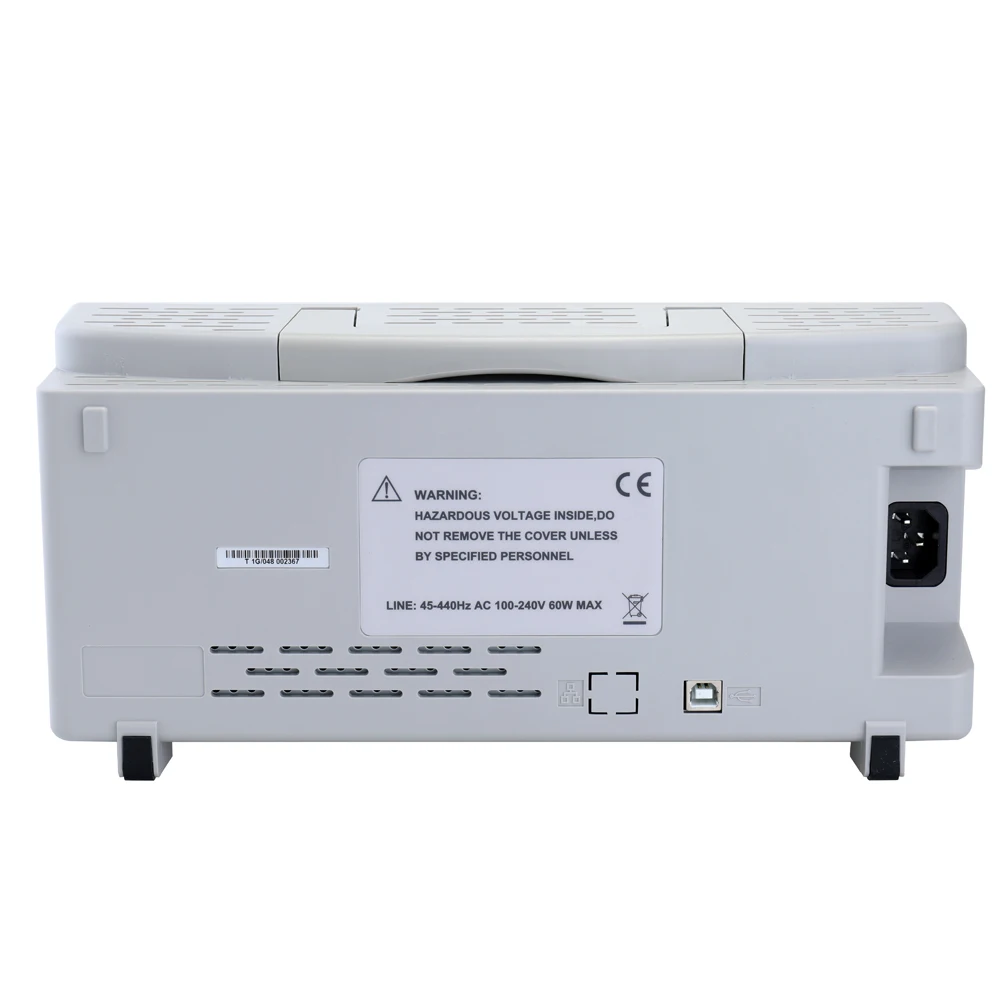 Hantek DSO5102P портативный цифровой осциллограф 2CH 100MHz 1GSa частота дискретизации 40k длина записи Настольный скопметр 7 дюймов RU Store