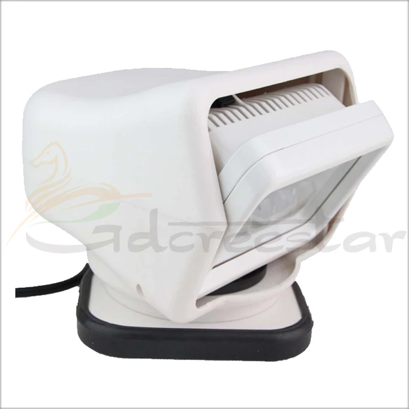 50 Вт светодиодный вращающийся пульт дистанционного Управление поиск светильник