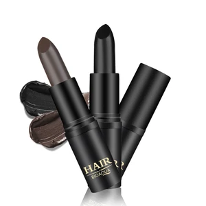 1 шт. черно-коричневая Временная Краска для волос крем мягкая быстрая односторонняя краска для волос ручка для белых волос Сделай Сам Стайлинг макияж Косметическая палочка