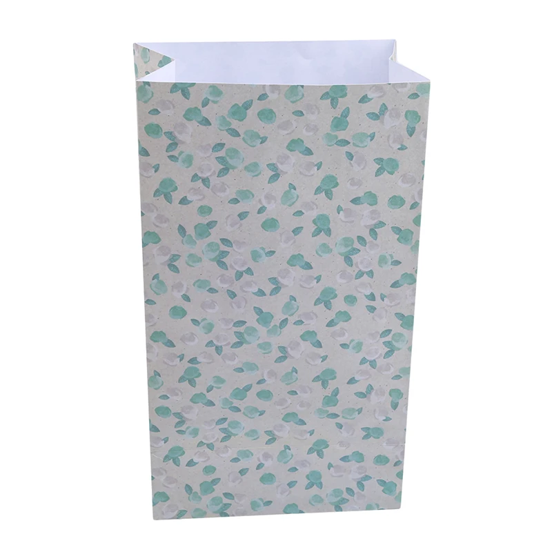 1 упаковка Цветочный складной карманный бумажный подарочный пакет цветы ремесло