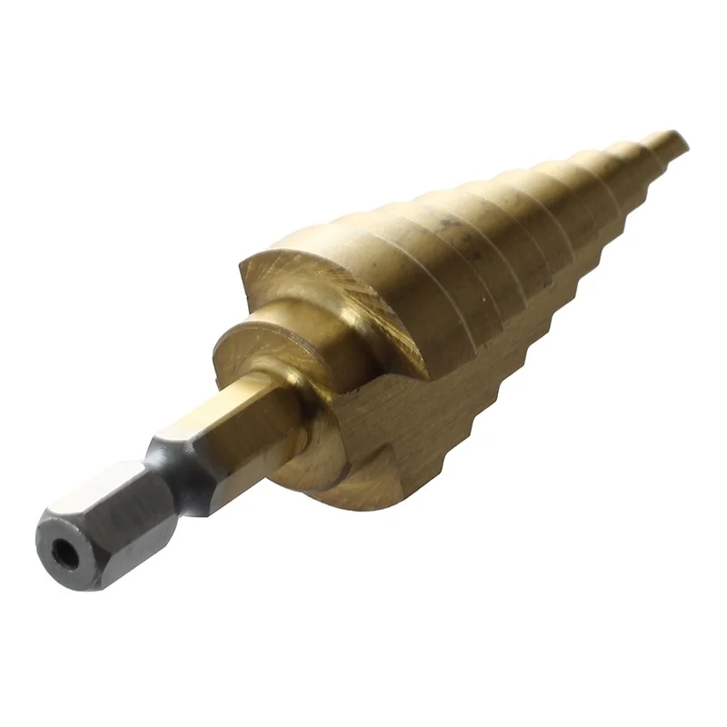 SHGO HOT-4-22MM HSS 4241 шестигранные титановые конусные сверла резец отверстия для