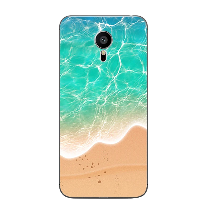 Для Meizu MX4 MX5 MX6 Pro 5 6 Чехол для телефона M1 M2 M3 Note MEILAN E Mini Shell Прозрачный чехол силиконовый с водоотражающим узором - Цвет: 6159 9