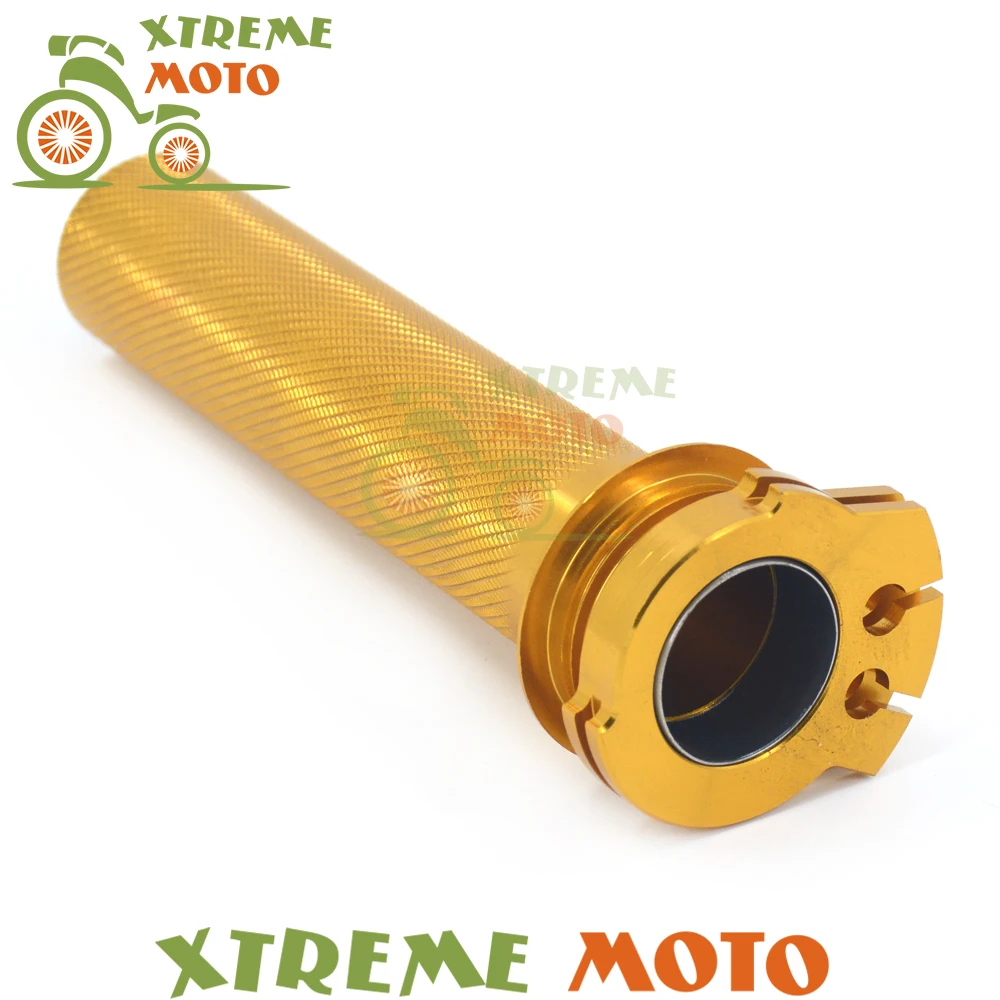 Заготовка CNC Золотой мотоцикл Твистер дроссельная труба для Suzuki RMZ 250 450 RMZ250 04 06 RMZ450