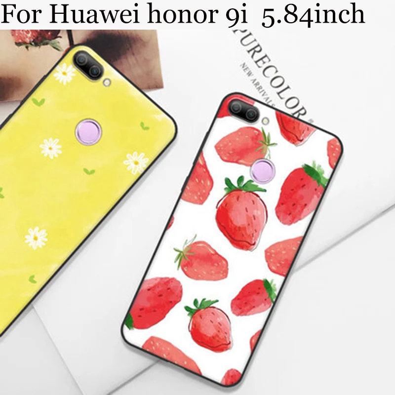 

Чехол для Huawei honor 9i, милый мультяшный мягкий чехол с рисунком для Huawei honor9i, чехол для honor 9 i, чехлы-накладки