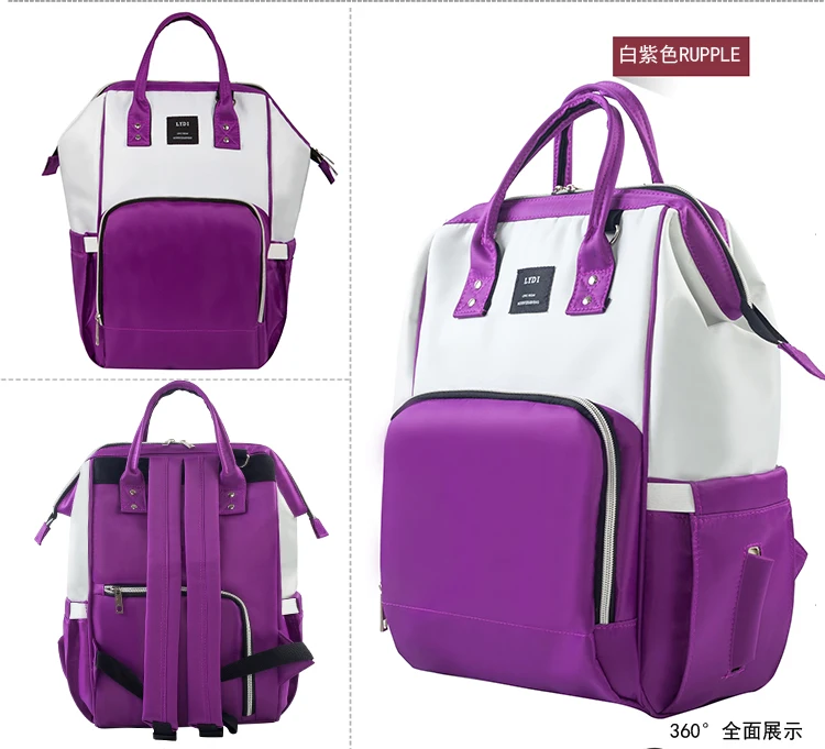 

Discount! New Mummy Bag Nappy Bag Fashion Backpack Multifunction WaterProof Pocket Baby Nappy Bag For Stroller Baby Care