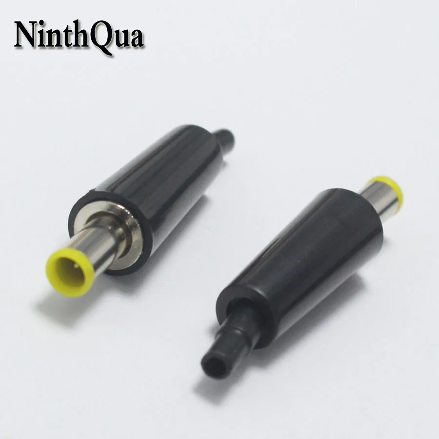 

1pcs New Black 5.0*3.0mm DC Power Plug with Tail ABS 5.0mm x 3.0mm Male Plugs Connector DIY Repair Jack Audio Adapter 14mm