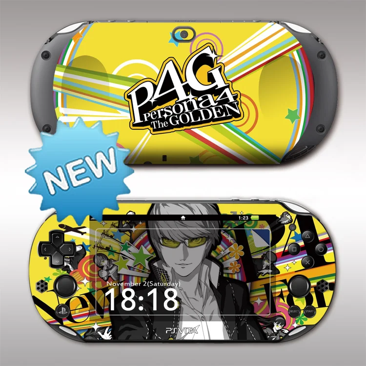 Передняя и задняя защитные стикеры PSV2000 для Sony PS vita 2000 цельная наклейка виниловая
