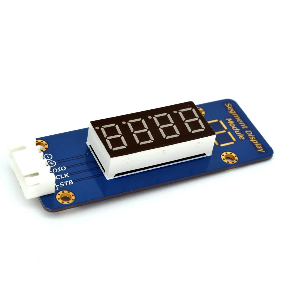 Adeept Новинка TM1638 LED 4 разрядный 7 сегментный цифровой светодиодный дисплей модуль