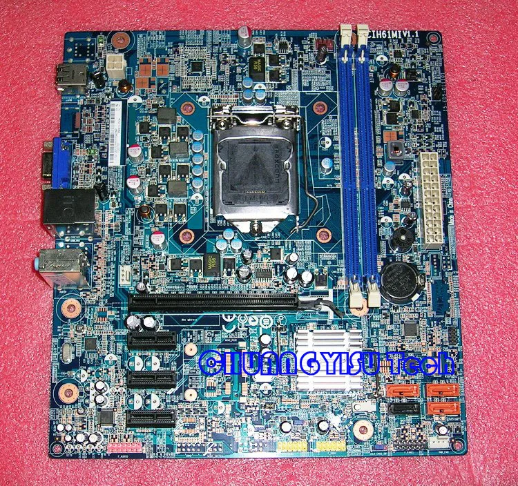 Бесплатная доставка материнская плата CHUANGYISU для original H520 S520 K330B H61H2-LM3 CIH61MI V1.1 11201707