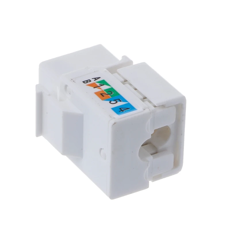 Сетевой модуль CAT6 информационный разъем RJ45 адаптера Keystone Jack | Компьютеры и офис