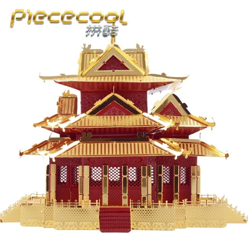 Оригинальные строительные модели Piececool The персональная башня запрещенного