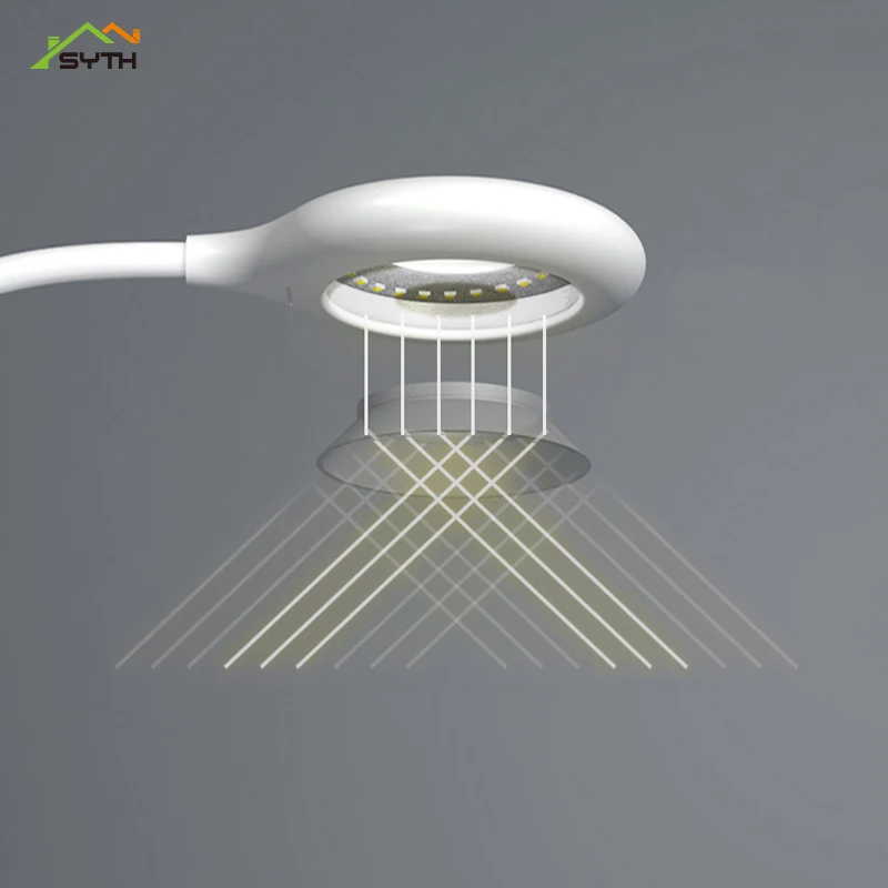 Flexo настольная лампа Светодиодная Сенсорная usb с батареей|Настольные лампы| |