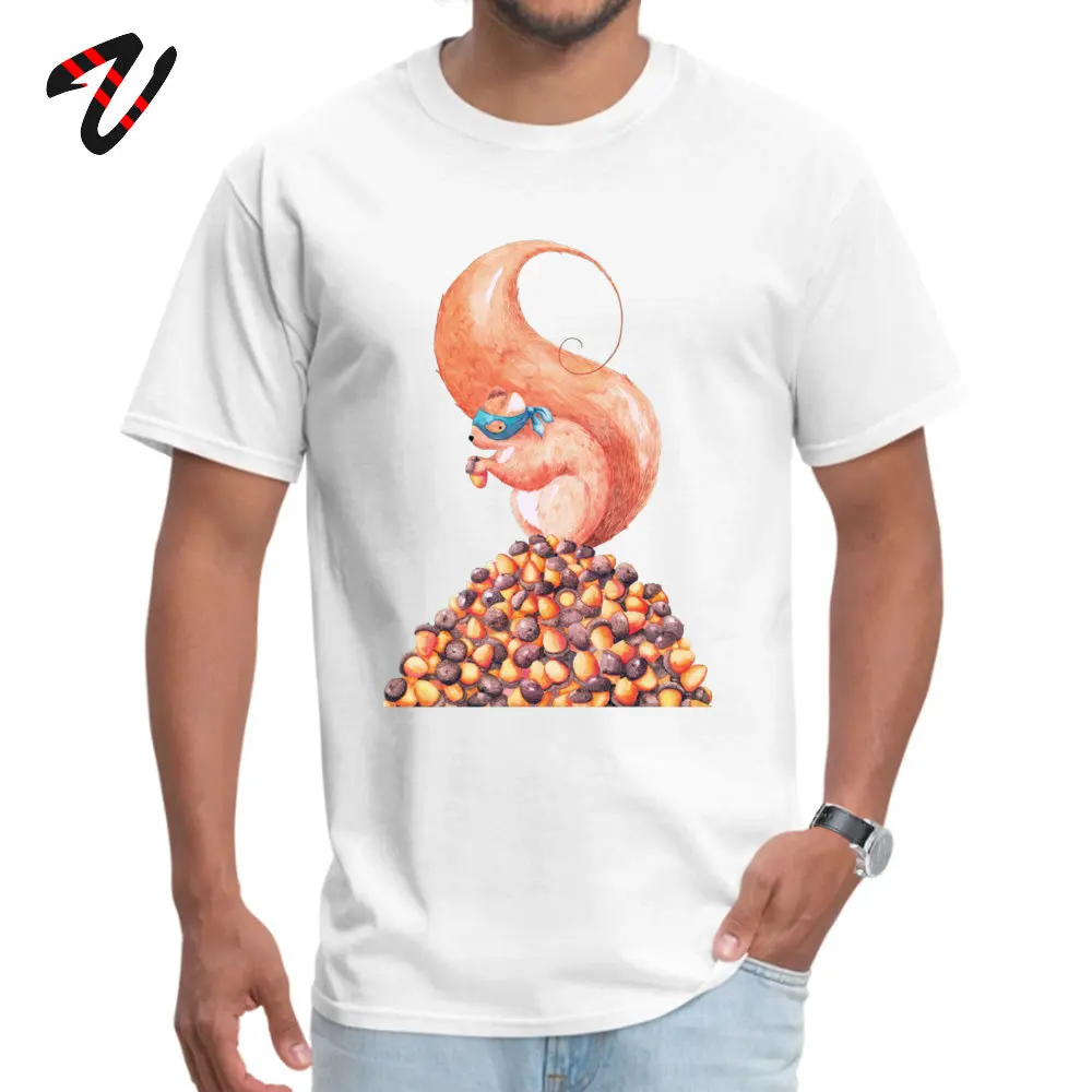 Футболка cosie The Bandit с вырезом лодочкой в виде белки Осенние топы футболки