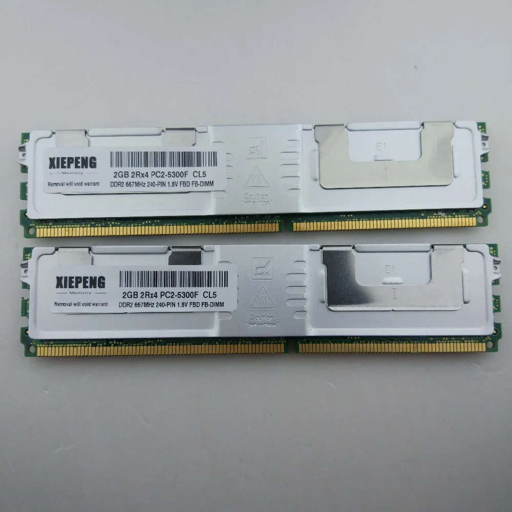 Серверная память для Dell PowerVault DP600 DP500 DL2000 4 Гб DDR2 ECC FBD 8 ГБ 667 МГц Φ 2Rx4 полностью