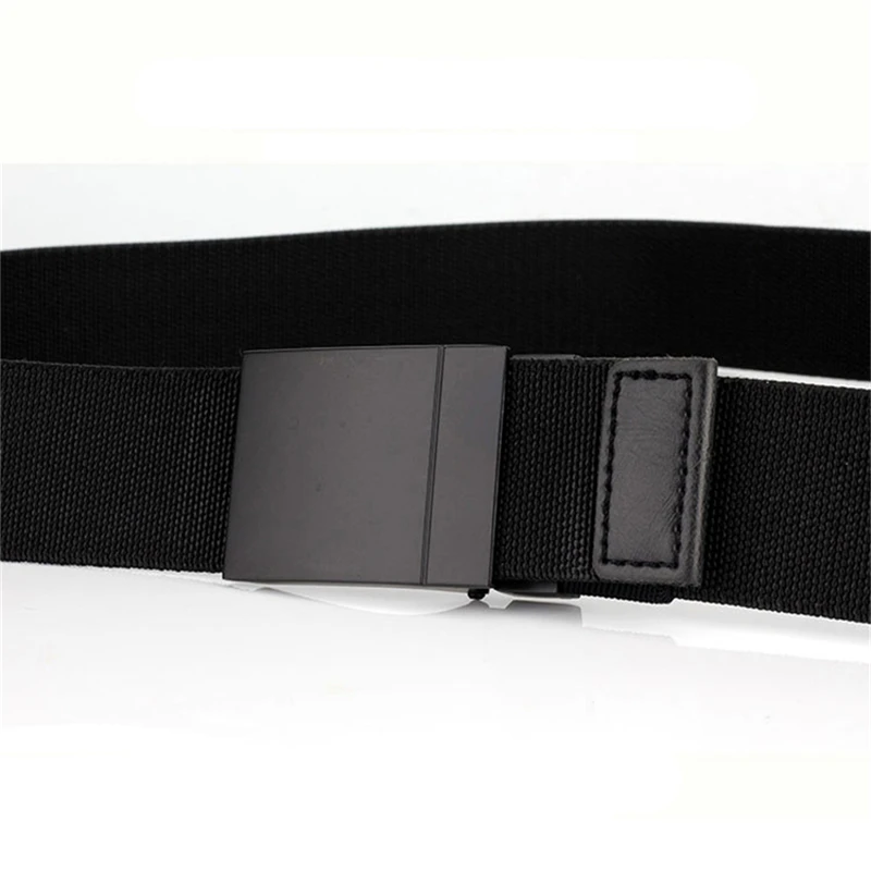 2018 холст премиум ремни для мужчин армия тактика дизайн мужские пояса Мода