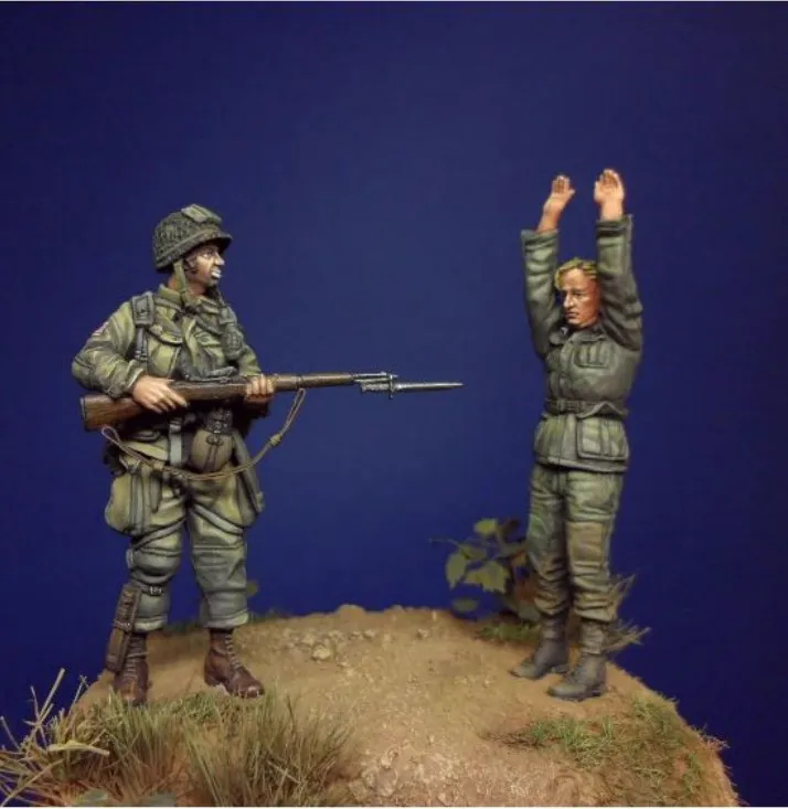 1/35 модельная фигурка из смолы разобранный Неокрашенный набор 00373|Наборы для