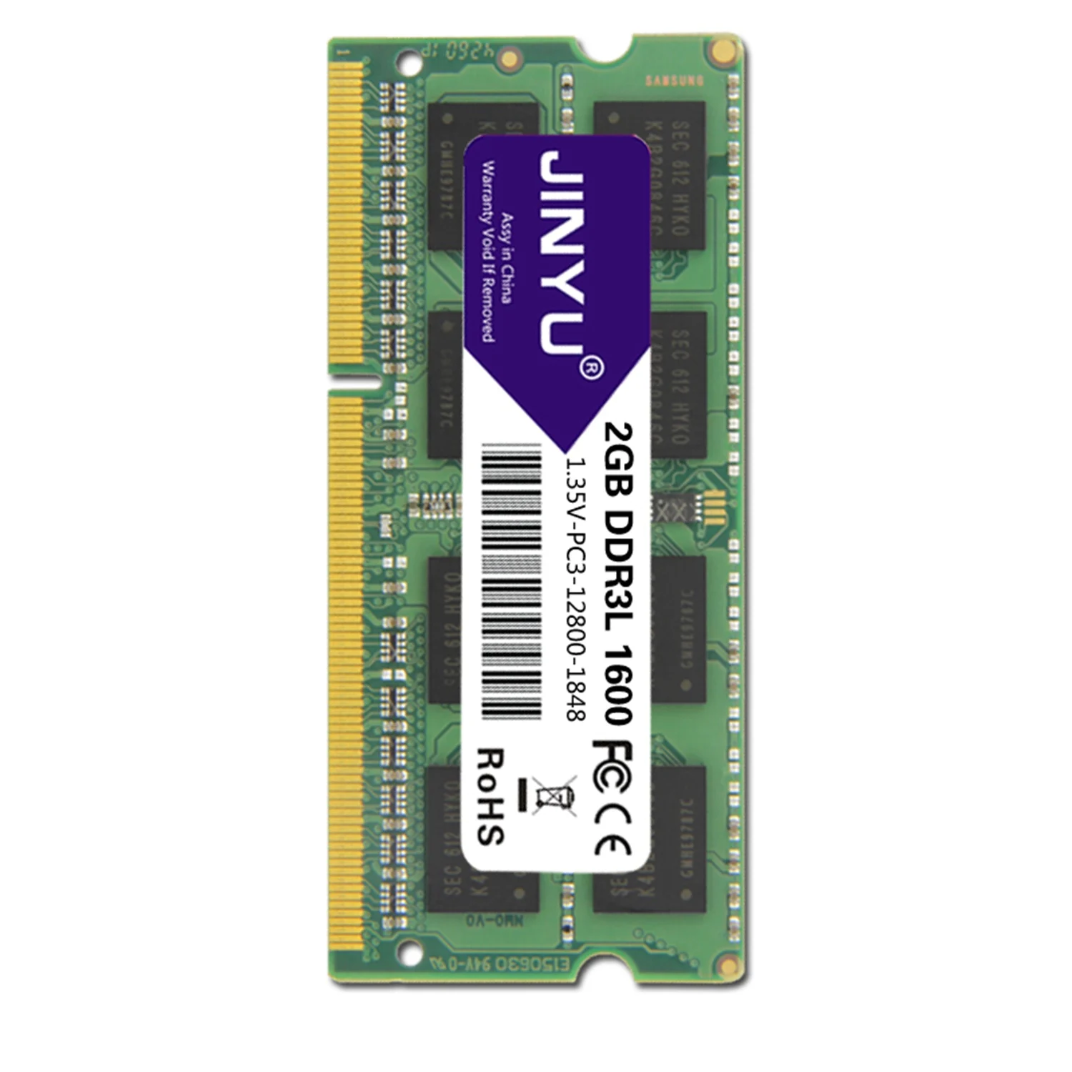 Горячая-Jinyu Ddr3 низкое напряжение 2G 1,35 V 204Pin Ram память для ноутбука