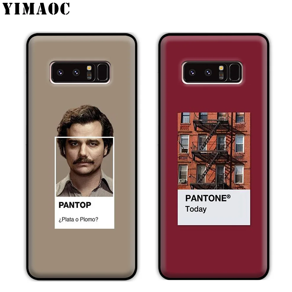 YIMAOC Pantone разбивающий плохой Мягкий силиконовый чехол для samsung Galaxy Note 10 Plus 9 8 A9 A8 A6