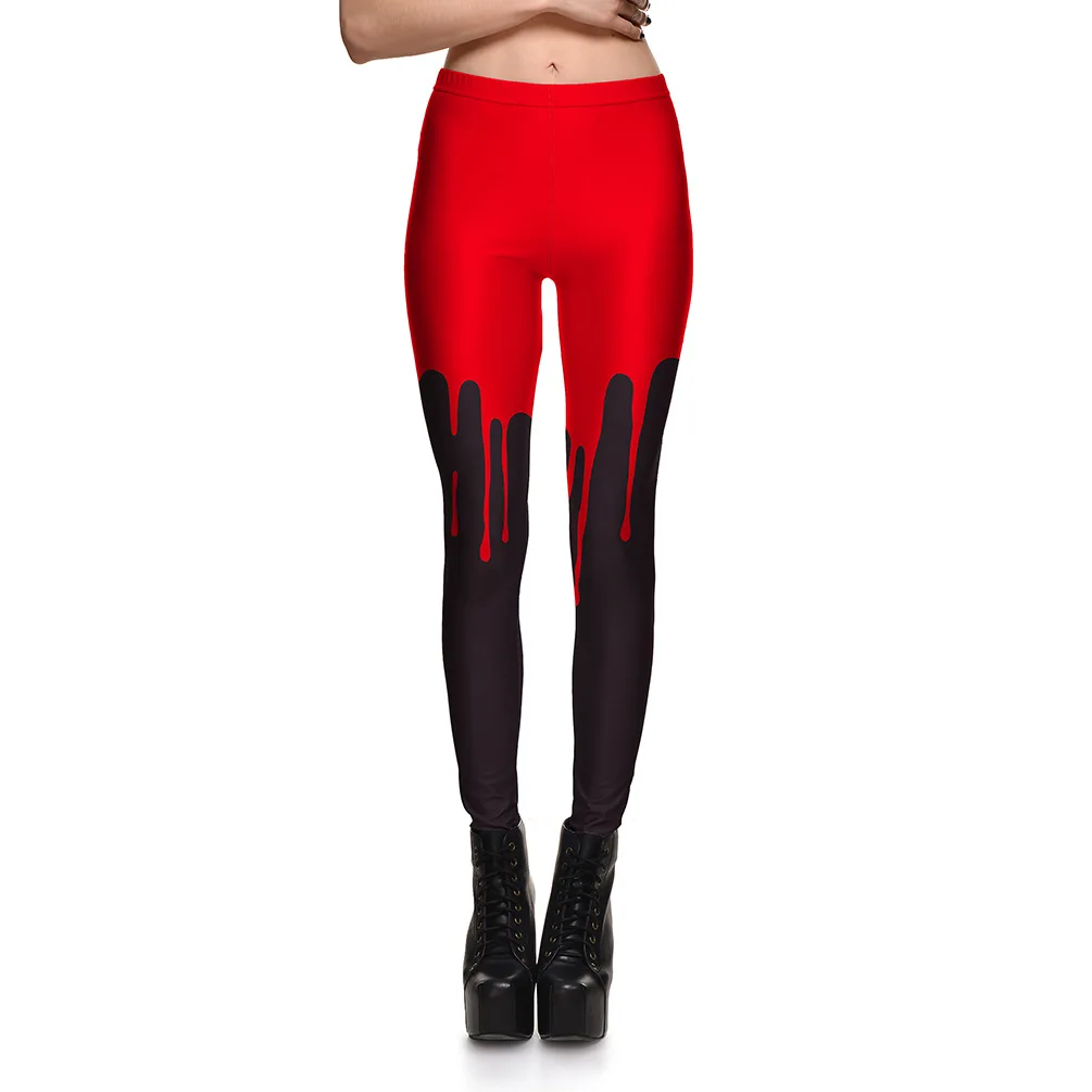 L-3839 women's leggings simple printing for women skinny and sexy shape your hips legs | Женская одежда