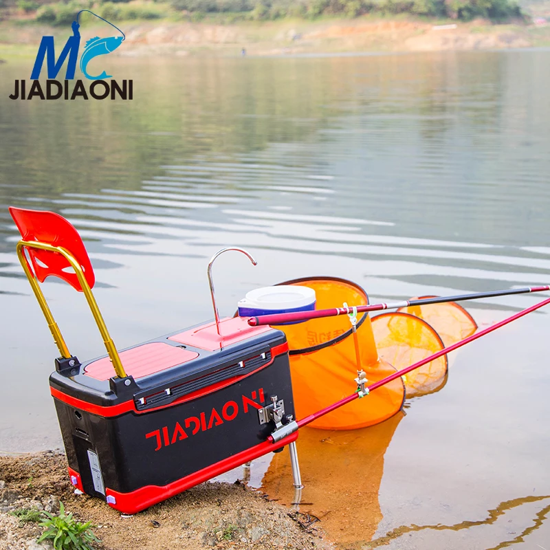 JIADIAONI 30L 5 кг Пластиковые Многофункциональные коробки для рыболовных снастей