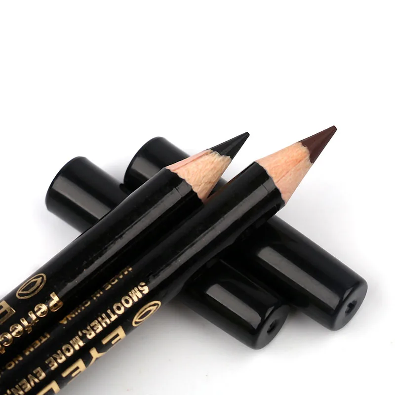 Menow Brand Professional makeup Golden tubes thick mascara Set With Gift Two Pencil black / brown Color Eye Cosmetic M13002 |