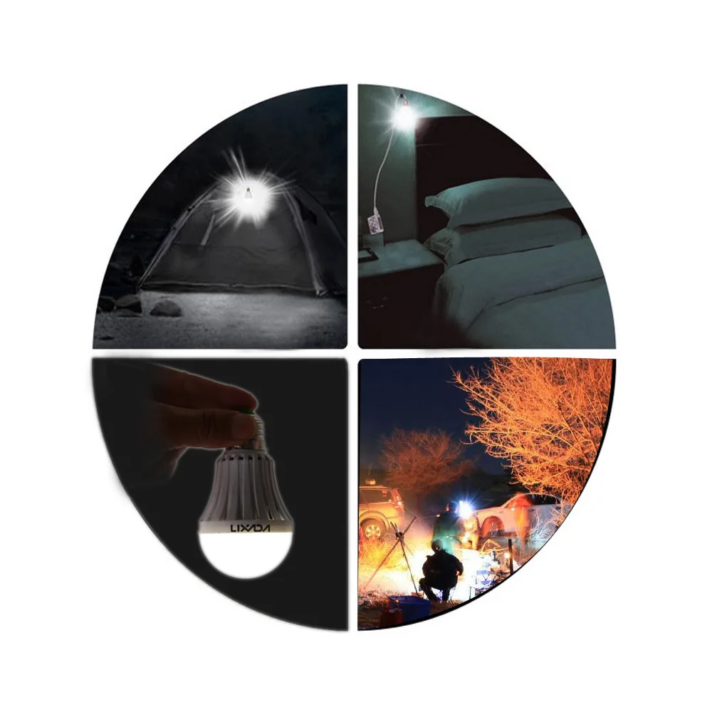 Умный светодиодный аварийный светильник Волшебная водяная лампочка аварийная