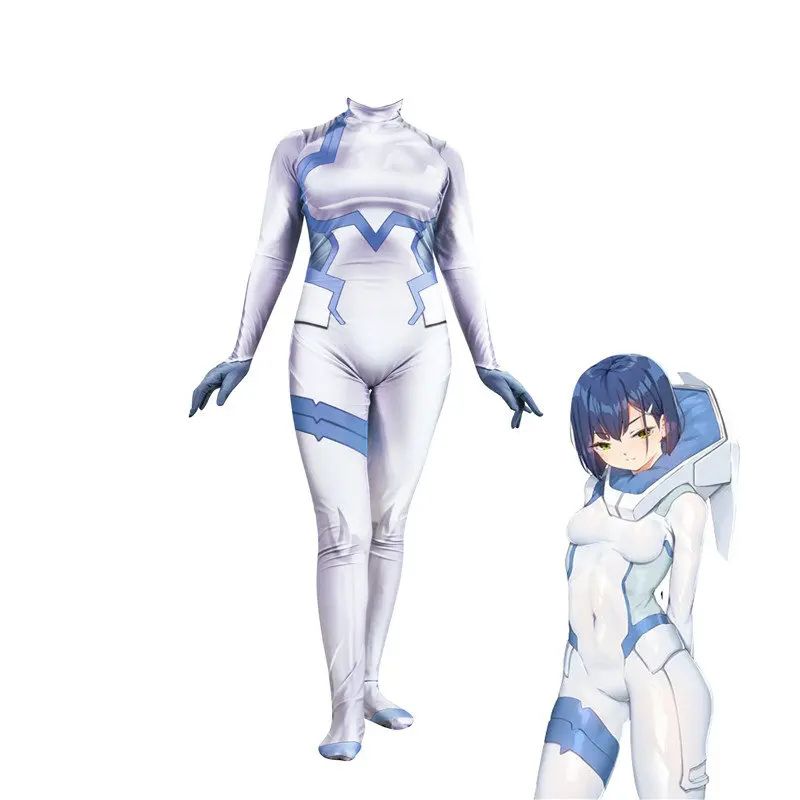 Комбинезон Дарлинг в FRANXX ICHIGO Zero Two Fighting DFXX костюм для косплея размер на заказ