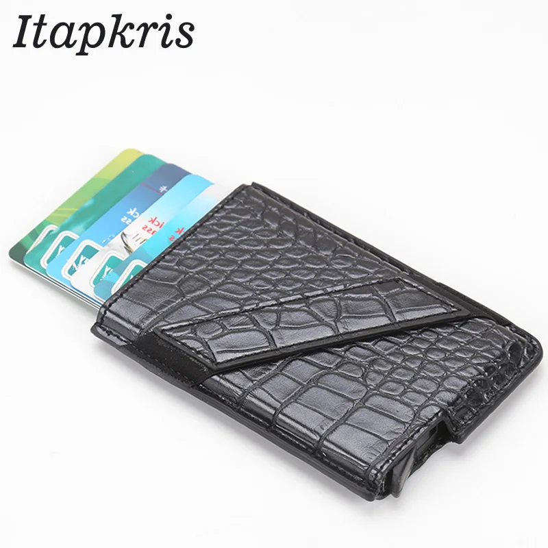 

Кошелек мужской, из искусственной кожи, с RFID-защитой
