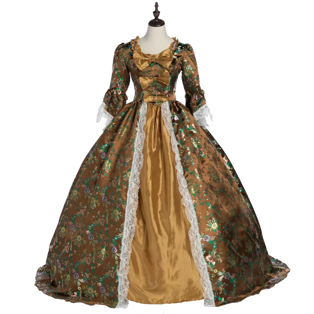 Marie платье Антуанетты викторианской эпохи Rococo бальное женские вечерние платья