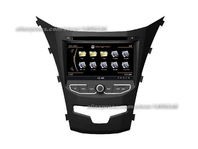 Для SSangYong Korando 2013 ~ 2015 Автомобильная навигационная система GPS + радио TV DVD iPod BT 3G WIFI HD
