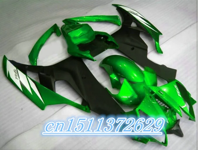 

Bo fairing kit for YZF R6 2006 2007 fairings set YZF-R6 06 07 for green black
