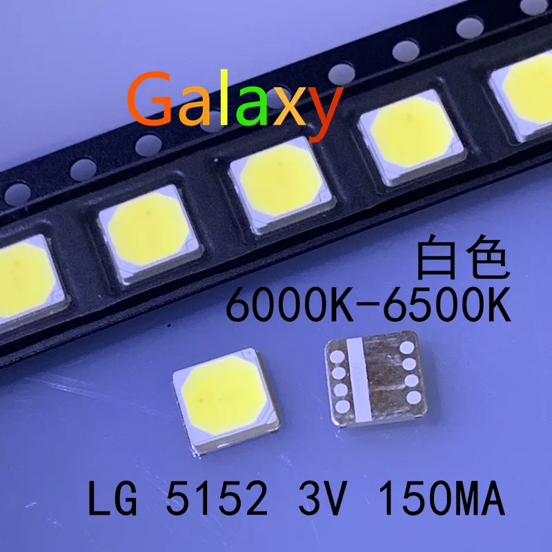Сверхяркий светодиодный светильник SMD 100 шт./лот LG 5152 3 в светильник|Подвесные