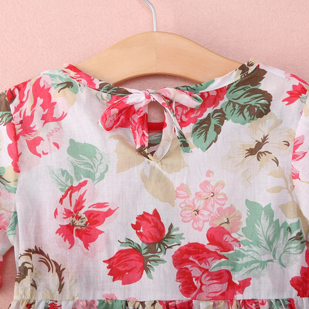 Детская летняя блузка с оборками для девочек винтажные вечерние хлопковые топы