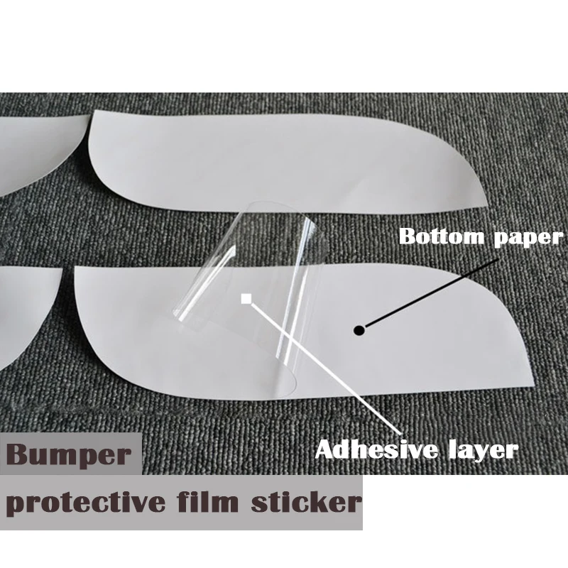Овере 1 комплект Автомобильный капот бампер Краски защитная пленка прозрачность