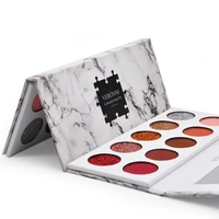 waterproof veronni eyeshadow palette makeup 10 colors shimmer glitter shadow palette brand new dhl 24pcslot