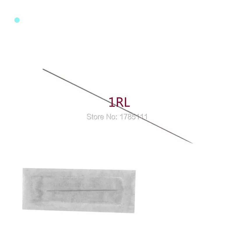 100 шт./лот одноразовые стерилизуемые профессиональные иглы для татуировки ручка